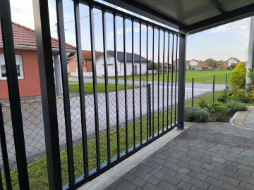 Nadstrešnice - aluminij